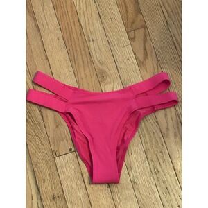 NWT H&M Pink Bikini Cheeky‎ Bottoms Size 12